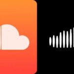 Logo oficial do SoundCloud após rebranding de 2023 com design em laranja, preto e branco.