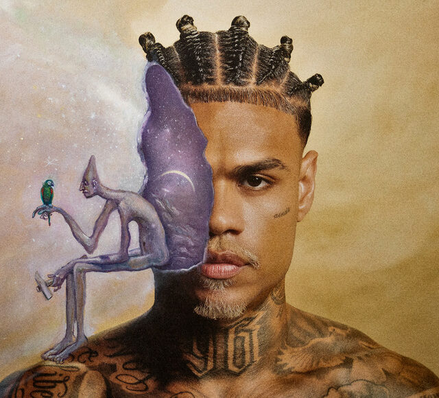 Capa do EP “Êxtase” do rapper brasileiro MC Cabelinho, lançado em setembro de 2025.