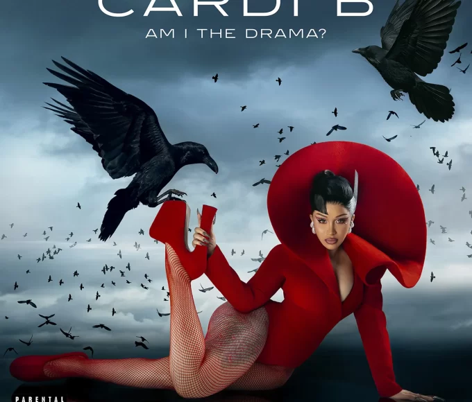 capa do álbum AM I THE DRAMA da rapper Cardi B
