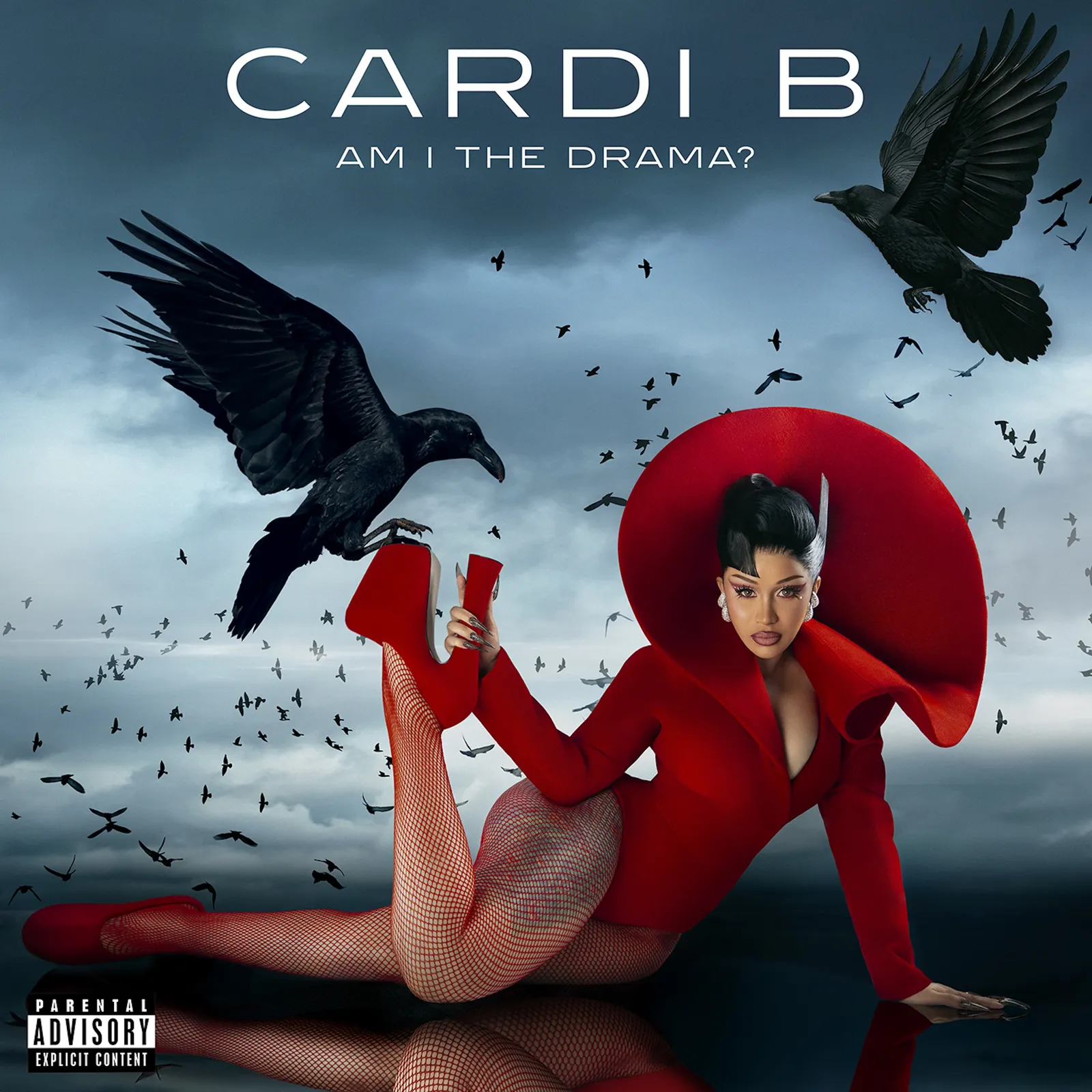 capa do álbum AM I THE DRAMA da rapper Cardi B