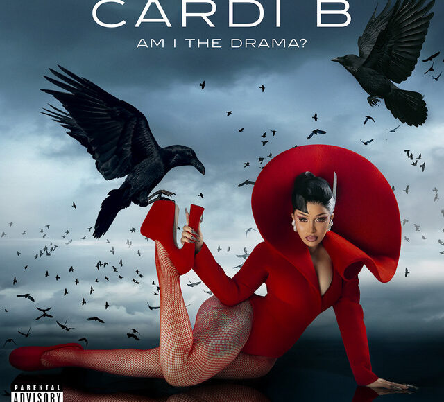 capa do álbum AM I THE DRAMA da rapper Cardi B