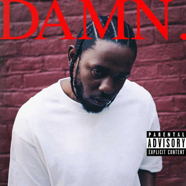 Capa Oficial do Álbum "DAMN." do Rapper Kendrick Lamar
