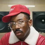 Tyler, The Creator em estúdio, representando controlo criativo e independência artística no Hip Hop