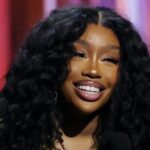 Cantora SZA no Palco