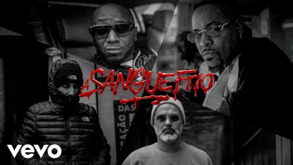 Capa do videoclipe da musica "Sangue Frio" da Força Suprema com Mundo Segundo e Ace