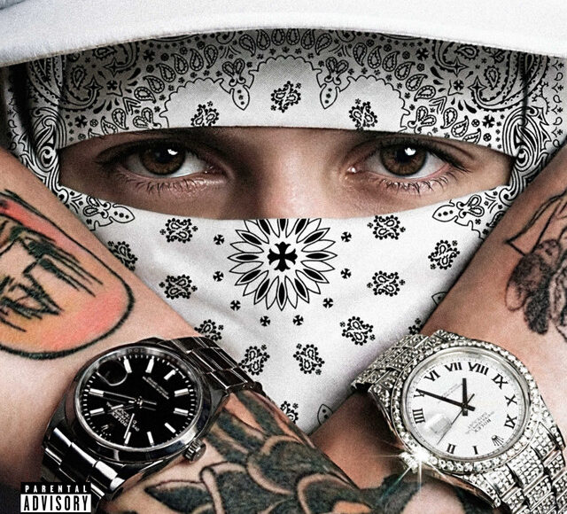 Capa oficial do álbum “94” do rapper português Lon3r Johny lançado em 2026