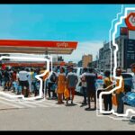 Capa do single "Estreito de Ormuz (Parte 1)" do rapper moçambicano Nikotina KF, lançado em abril de 2026