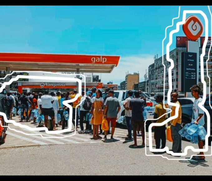 Capa do single "Estreito de Ormuz (Parte 1)" do rapper moçambicano Nikotina KF, lançado em abril de 2026