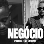 12 Furos e Laylizzy no videoclipe da música Negócio lançado no YouTube