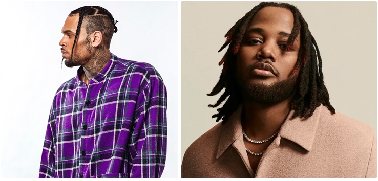 Chris Brown e Leon Thomas - Fallin - álbum BROWN 2026.