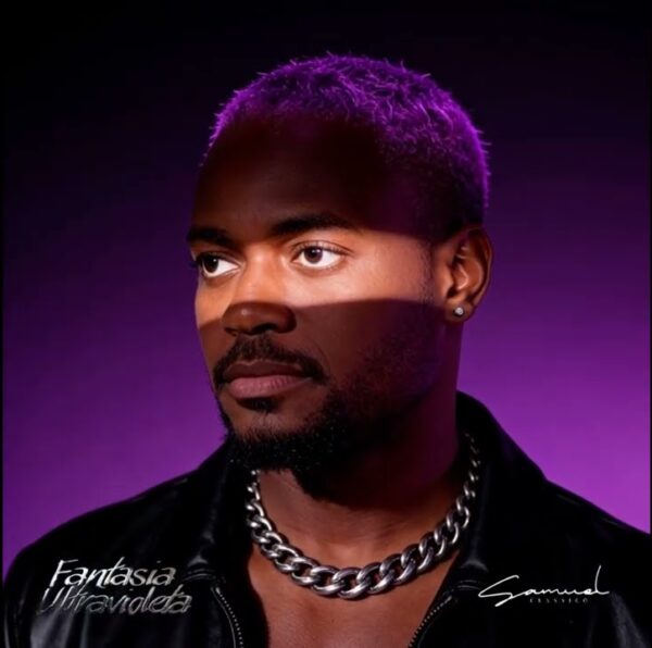 Capa do EP Fantasia Ultravioleta de Samuel Clássico com participações especiais
