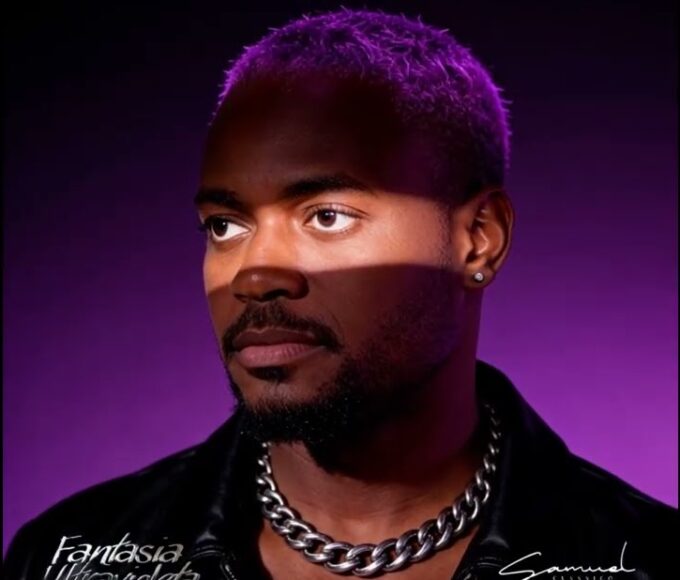 Capa do EP Fantasia Ultravioleta de Samuel Clássico com participações especiais