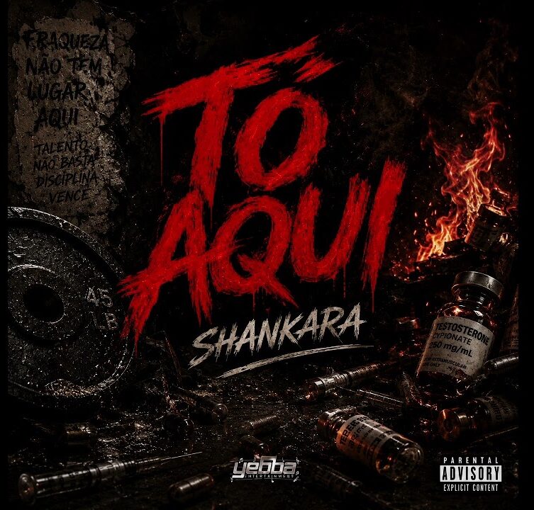 Capa do Single diss-Track "Tó Aqui" do rapper Leonardo Shankara beef para Monsta 2026