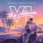 Capa oficial de GTA VI: The Album, divulgada pela Rockstar Games