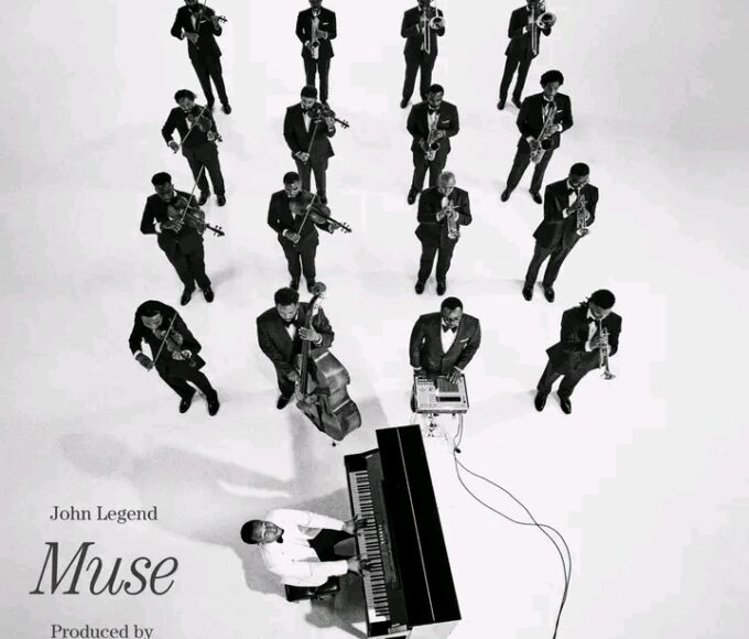 Capa oficial do álbum "Muse" de John Legend, produzido por Pharrell Williams