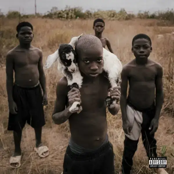 capa oficial do álbum "Feras" de estreia do grupo CBG lançado no dia 30 de Outubro de 2026